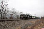 NS 4599 and 1083 take train 25P west
